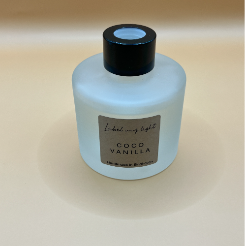 Geurflesje | Frosted wit collectie | Coco Vanilla